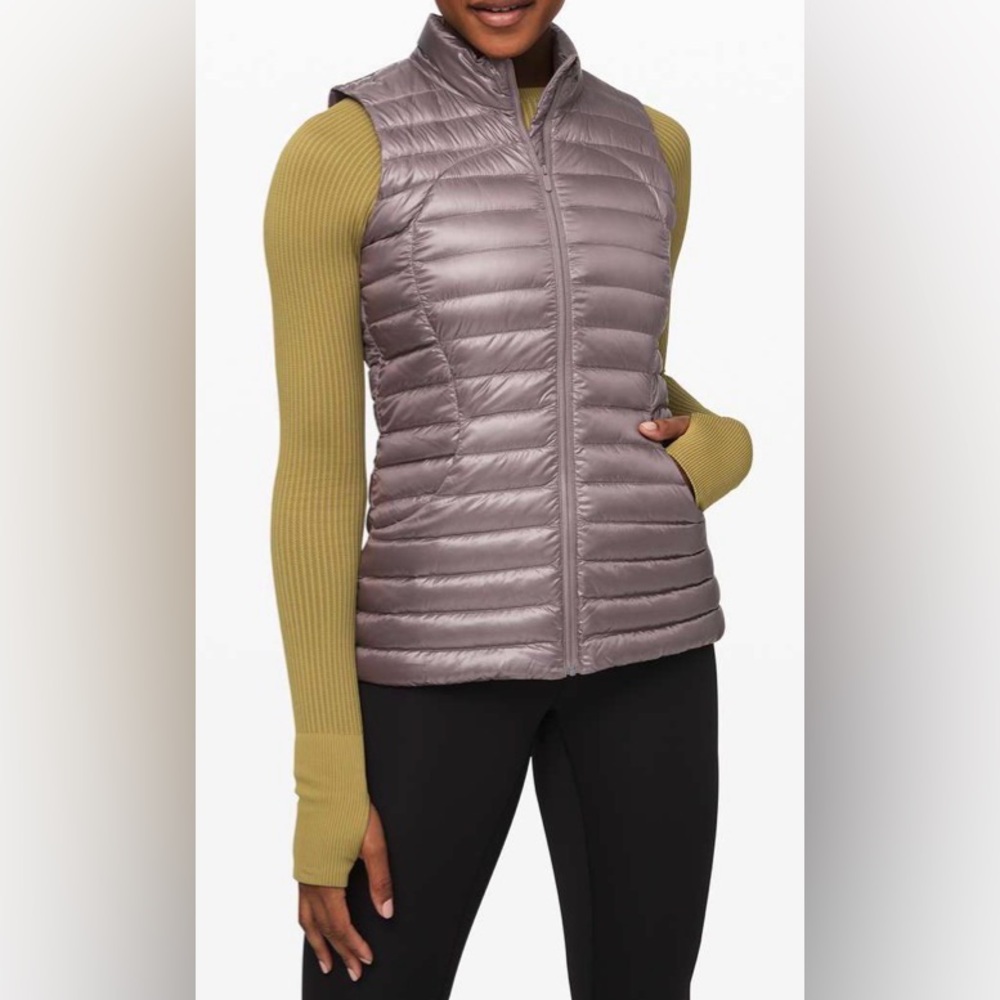 NWOT NEW Lululemon Pack It Down Vest *Shine Lunar Rock
